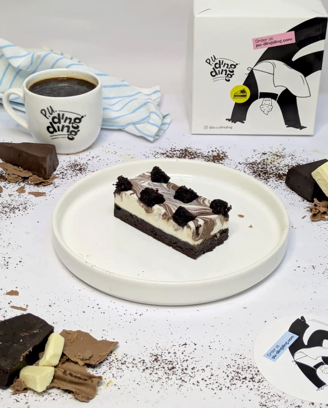 Bang ON Brownie Cheesecake